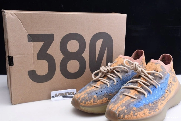 OAT ADIDAS BLUE REFLECTIVE YEEZY 380 FX9847 BOOST 0916
